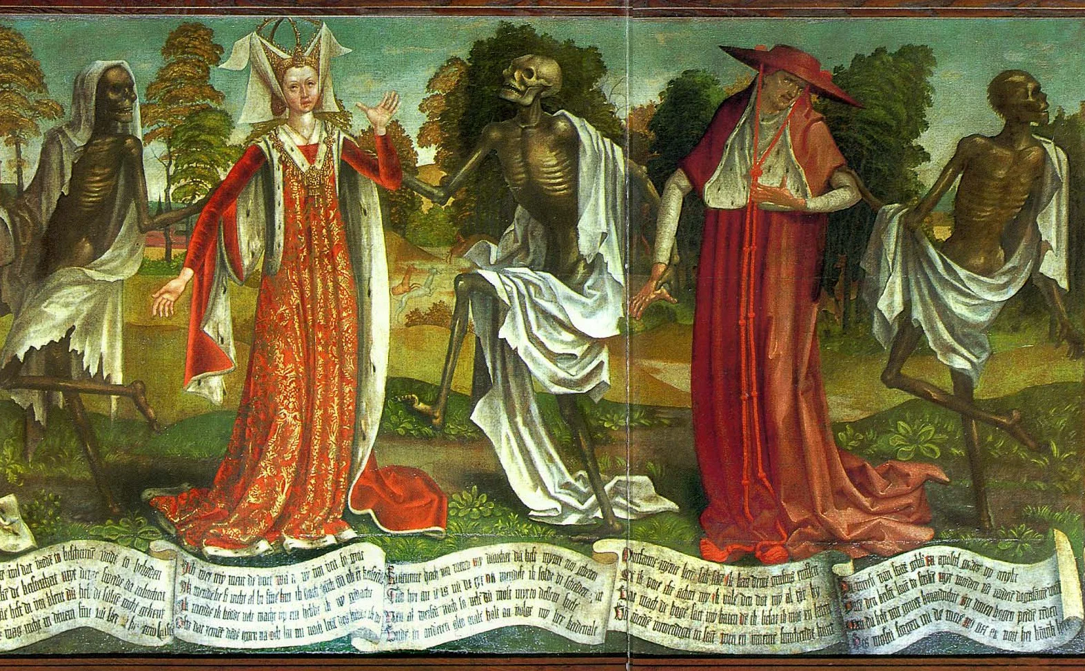 Danse macabre de Bernt Notke pour Riga - vers 1480